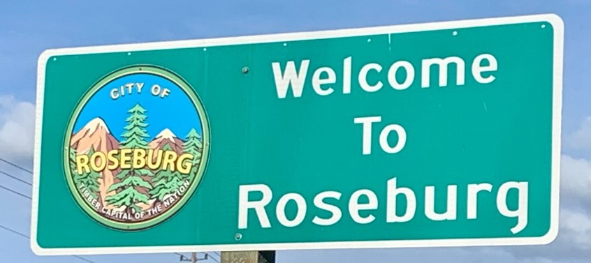 Roseburg Sign