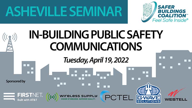 Asheville In-Building Public Safety Communications Seminar Banner